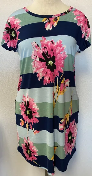 CAP SLEEVE T-SHIRT DRESS
