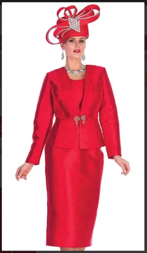 Champagne Italy 5722 2PC Jacket/Skirt Church Suit