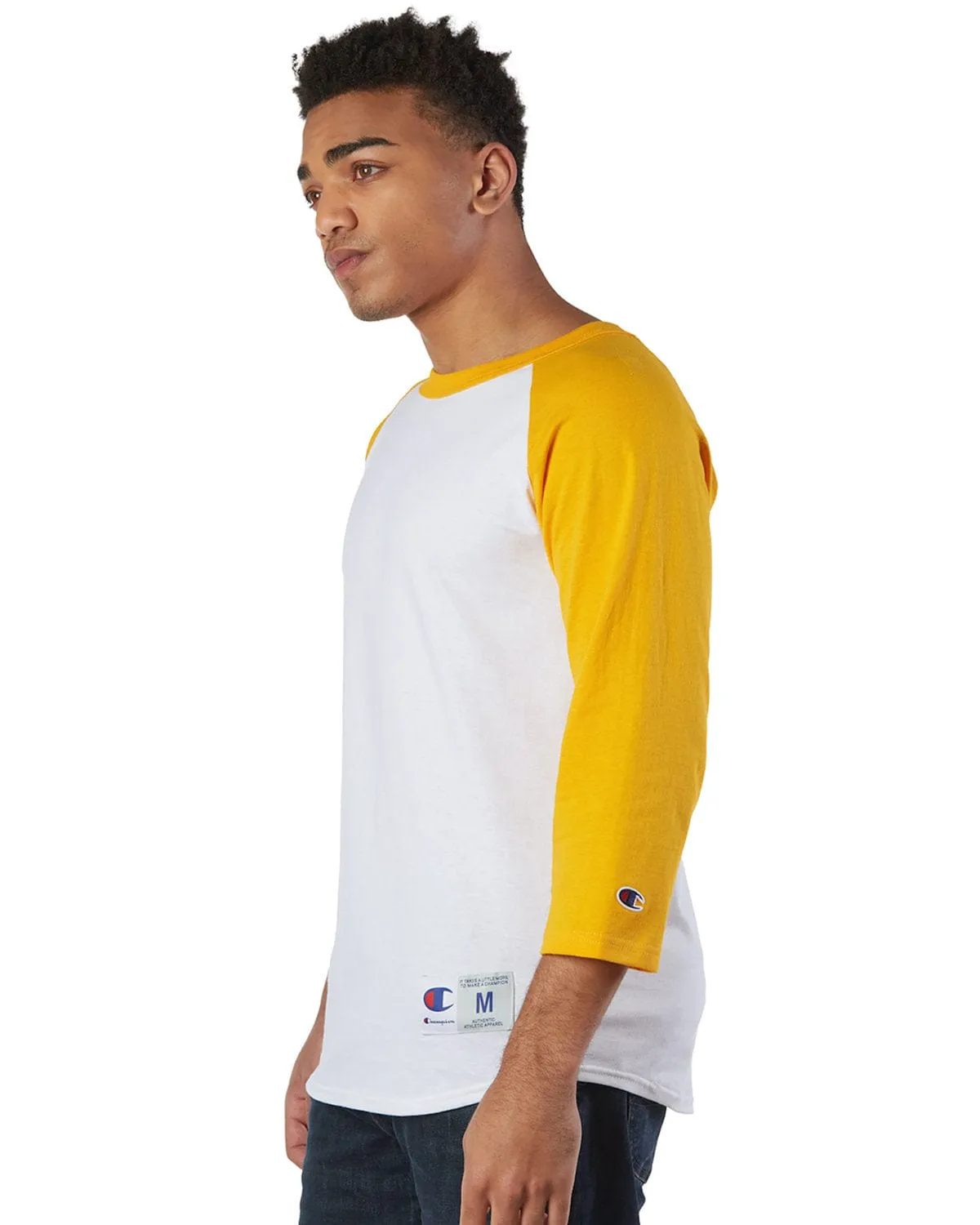 Champion Cotton Raglan Baseball Jersey