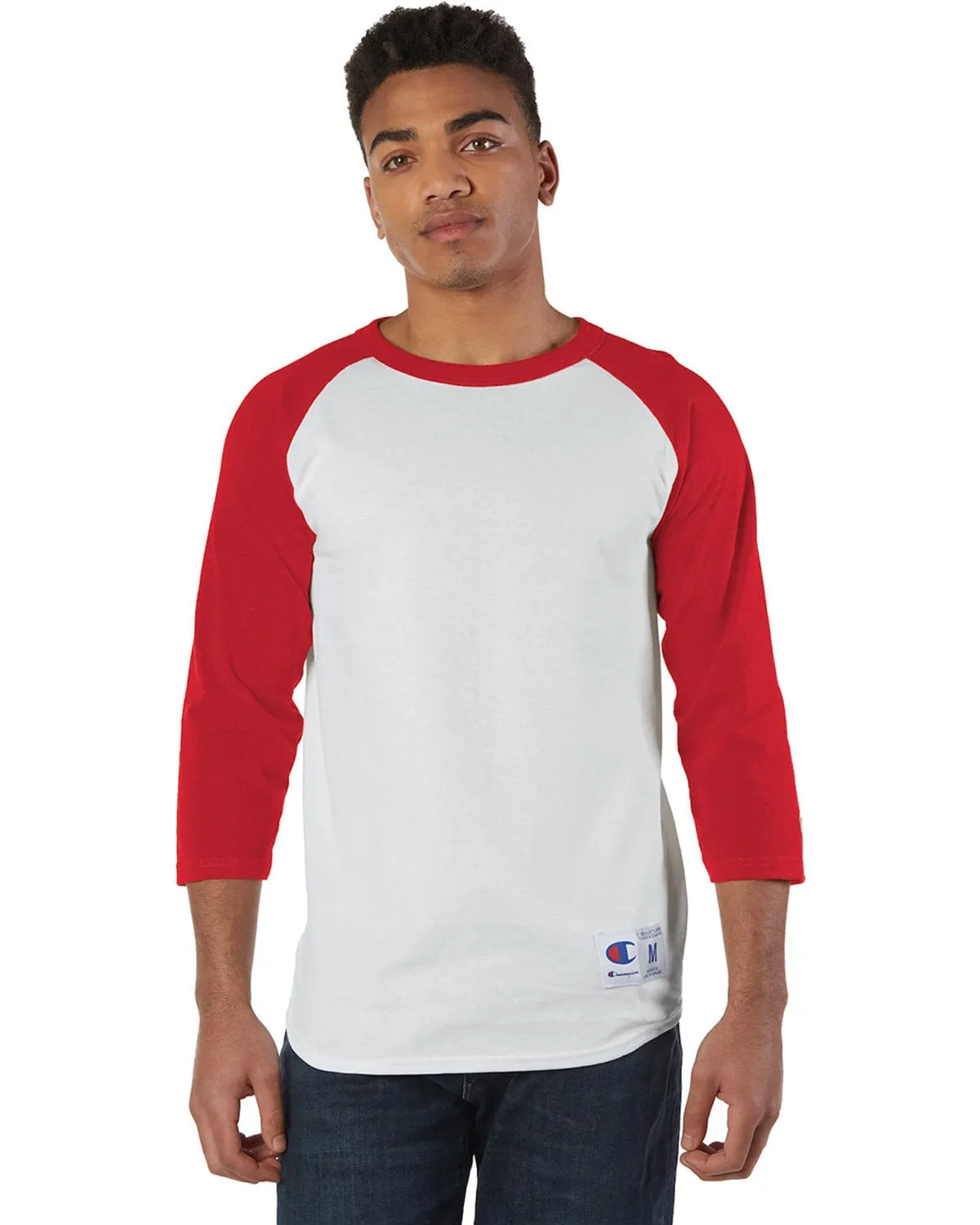 Champion Cotton Raglan Baseball Jersey