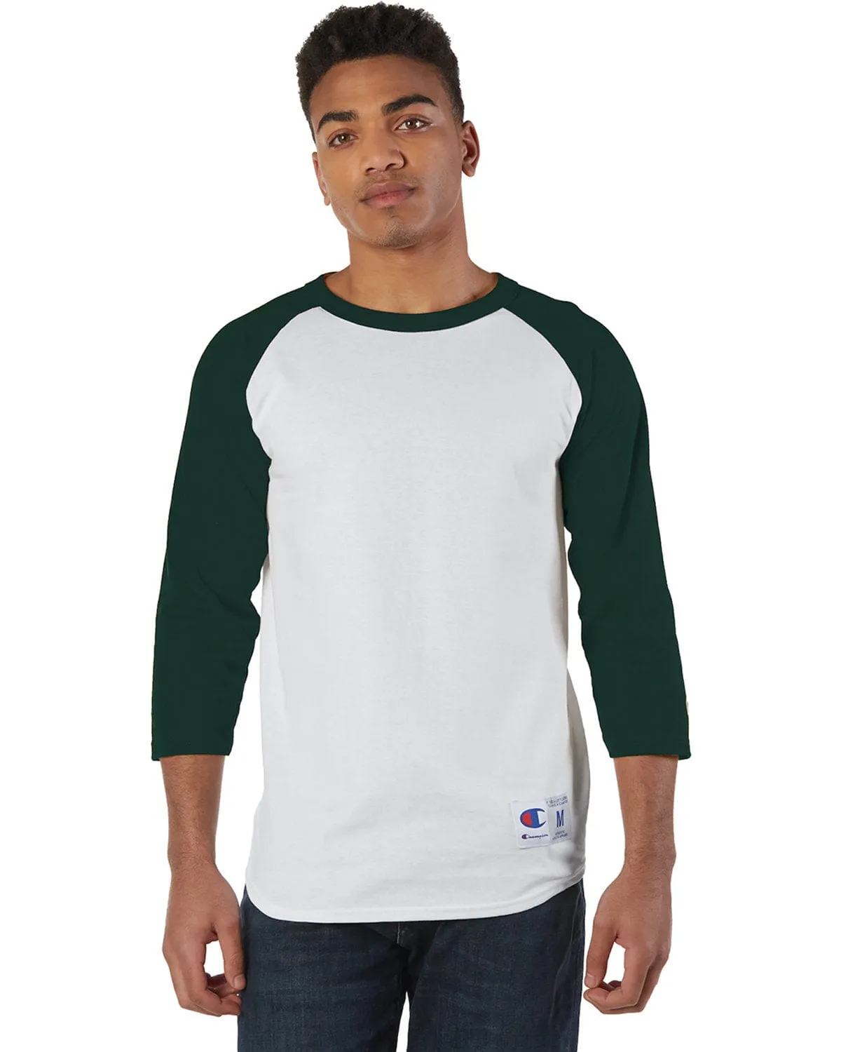 Champion Cotton Raglan Baseball Jersey