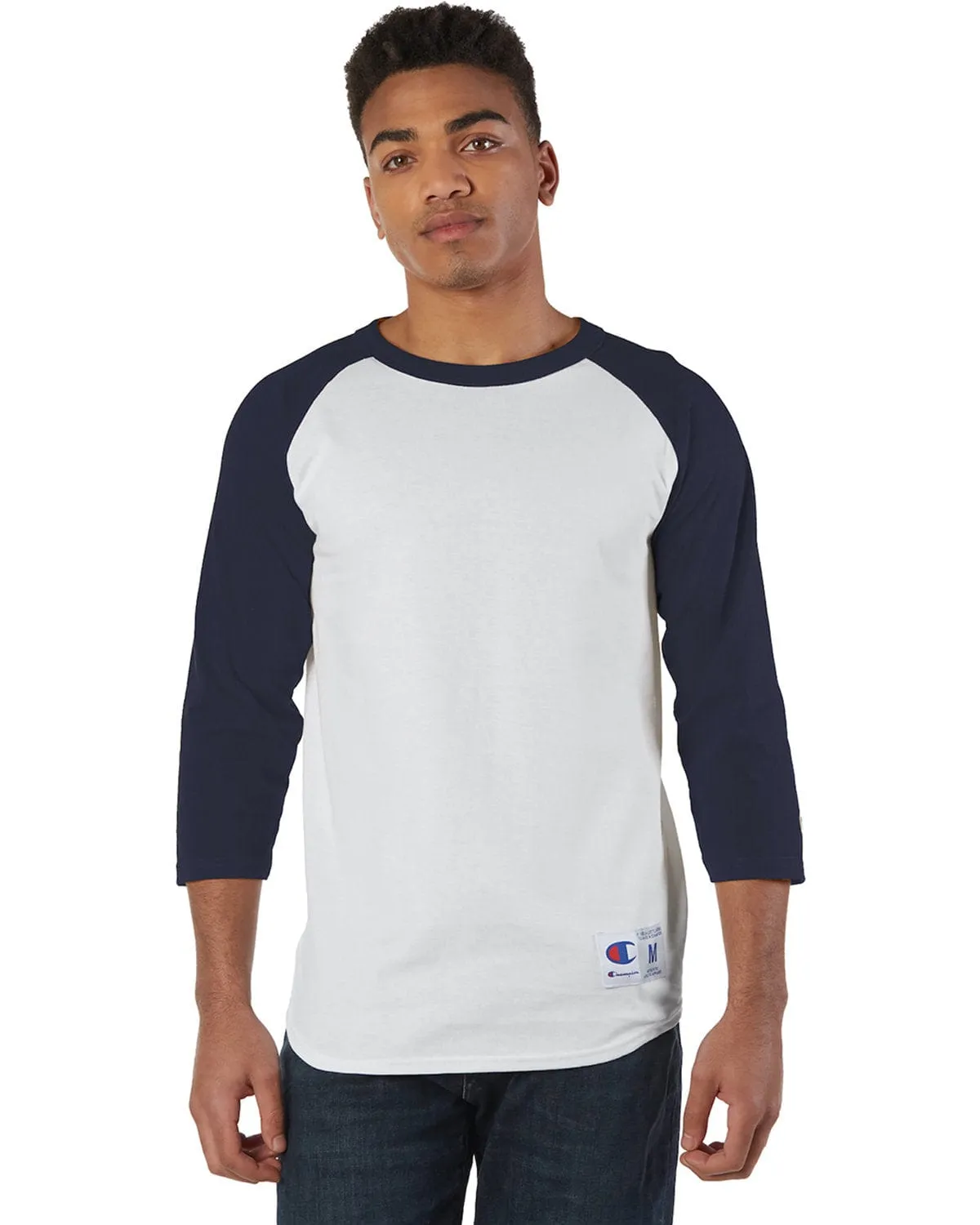 Champion Cotton Raglan Baseball Jersey