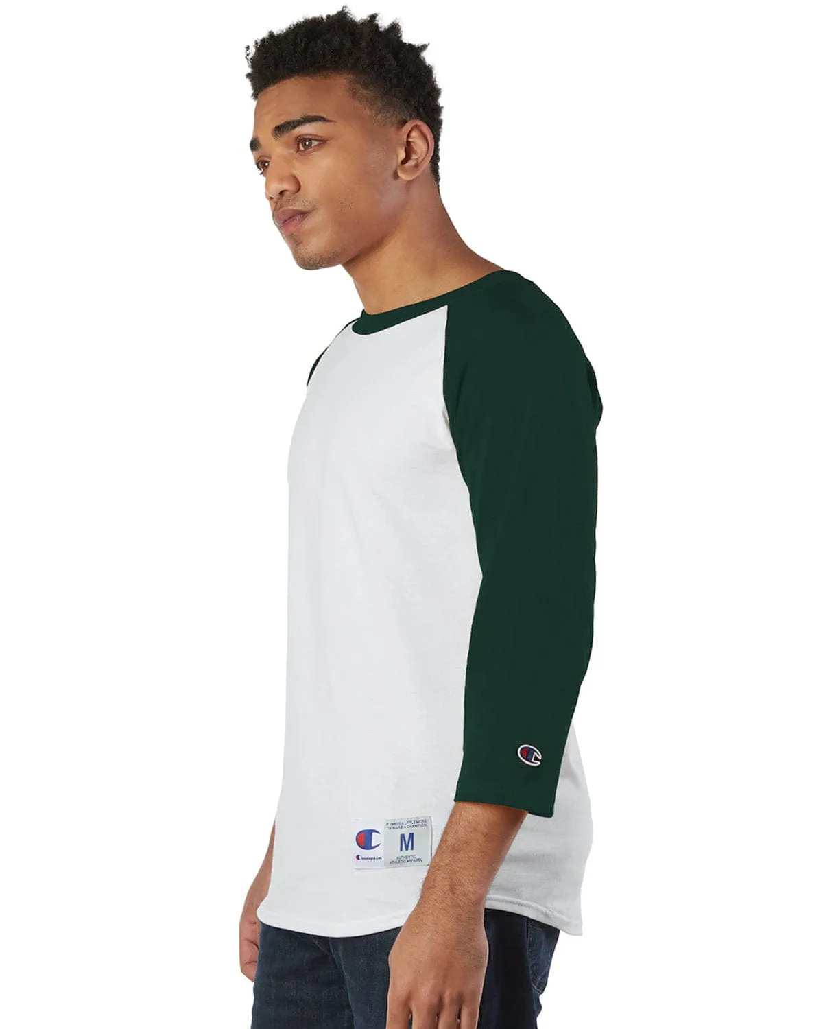 Champion Cotton Raglan Baseball Jersey