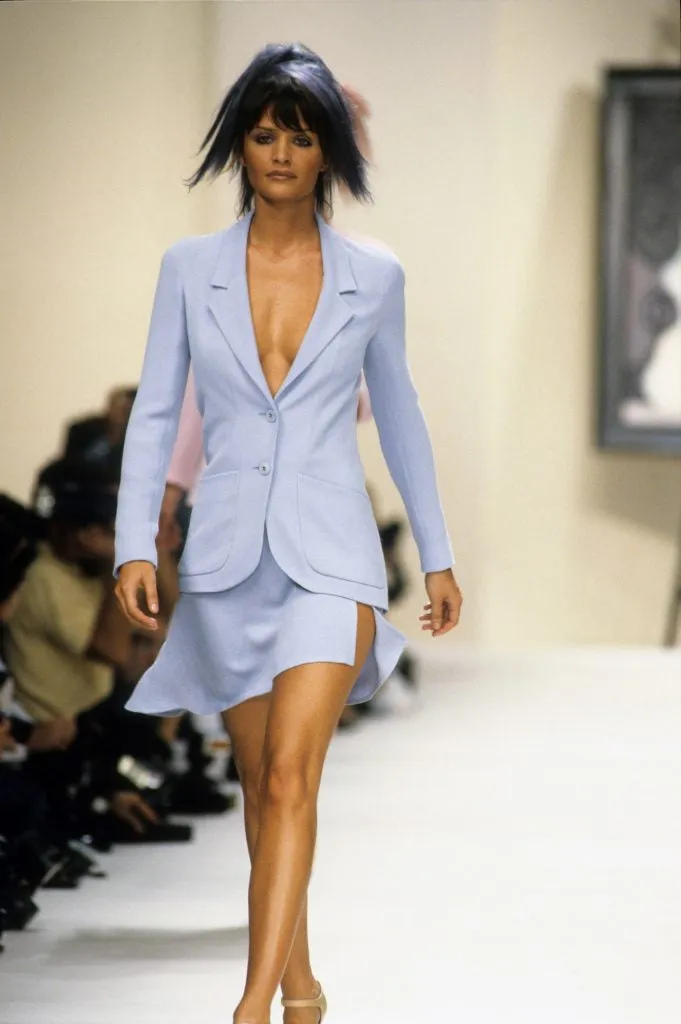Chanel Spring 1994 Green Suit