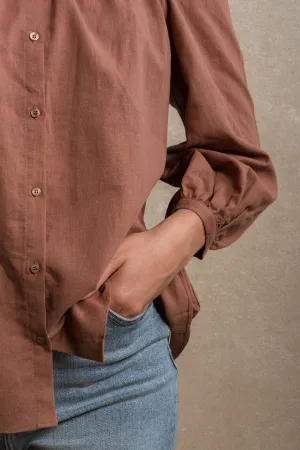Chesapeake Blouse - Dusty Rose