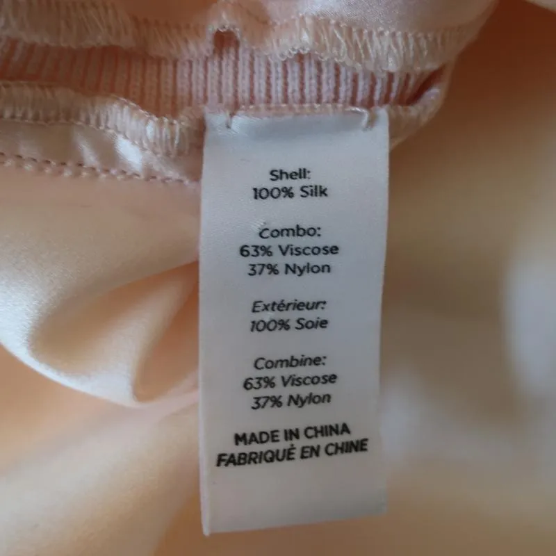 Cinq a Sept Lenore Top Pink Ruffle-Trim Silk Size Extra Small Sleeveless Blouse