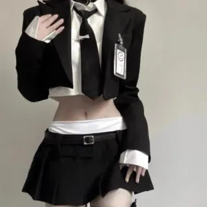 College style three-piece uniform set YC10441