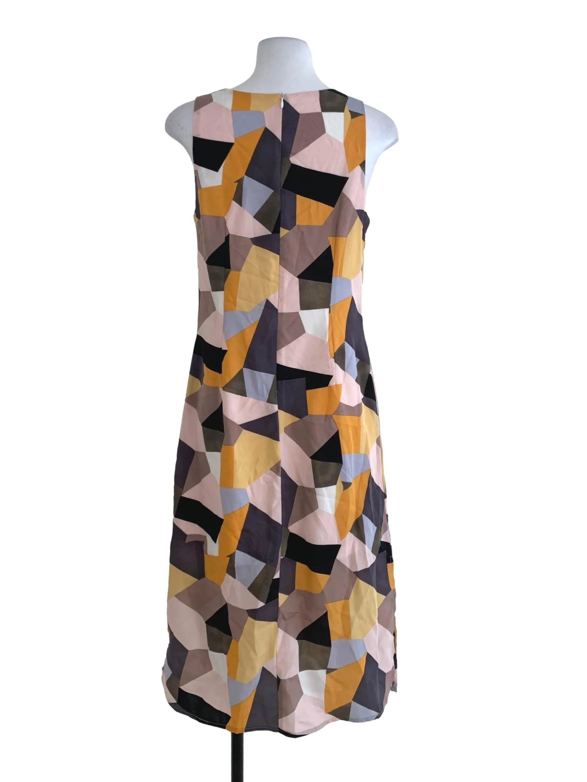 Colourful Abstract Sheath Dress