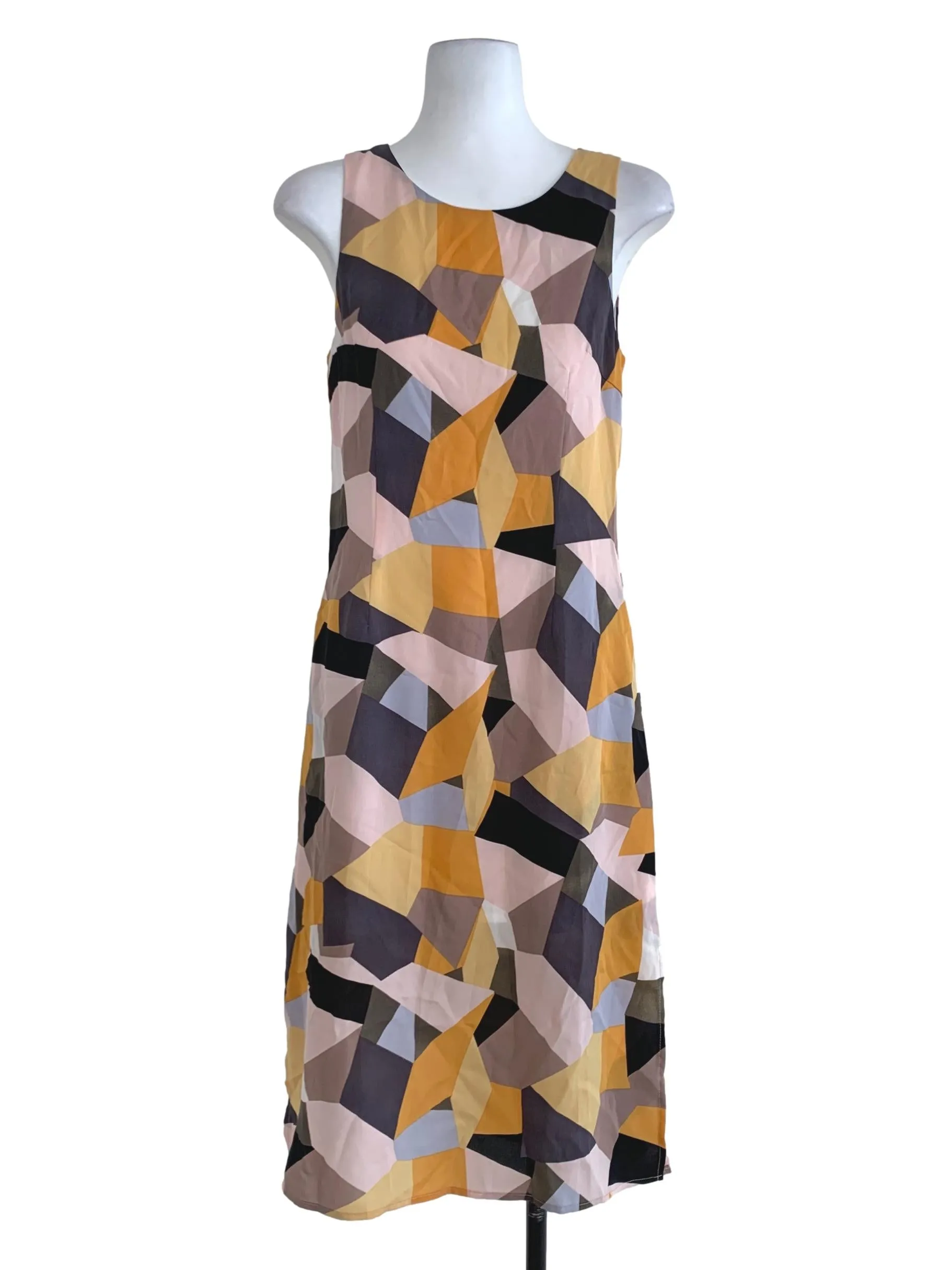 Colourful Abstract Sheath Dress