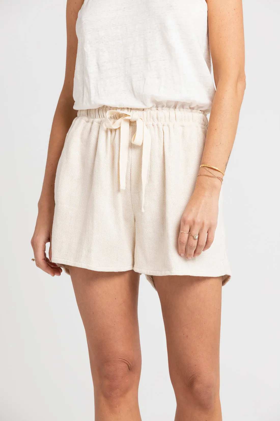 Cooper Cotton Oxford Short Ivory