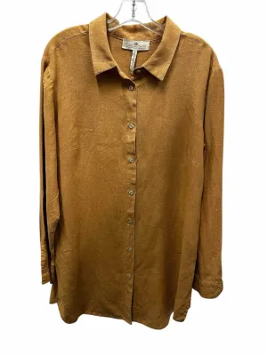 Crown Linen Design Size X large Toffee Blouse