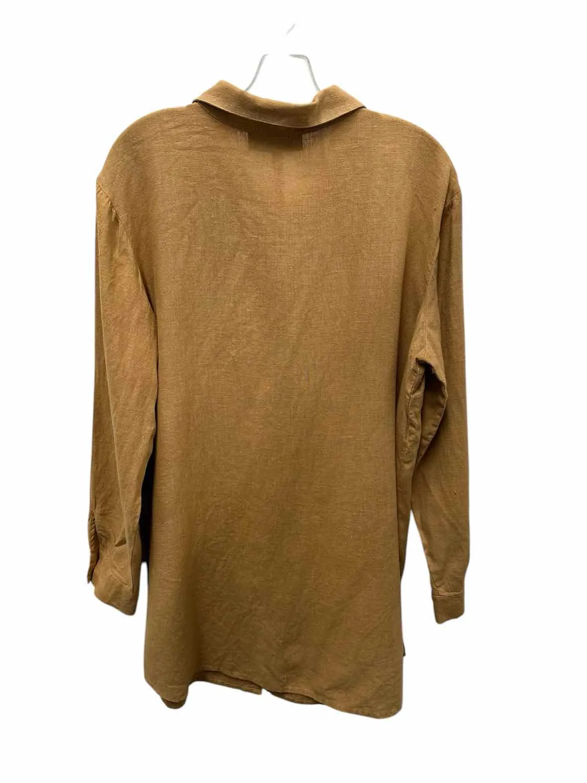 Crown Linen Design Size X large Toffee Blouse