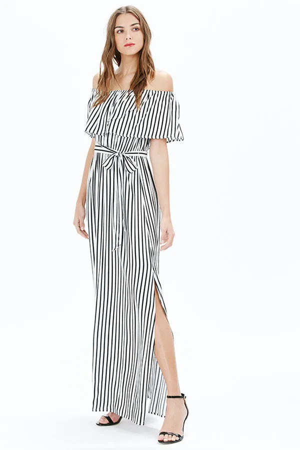 DAISY O/S MAXI DRESS | BLACK