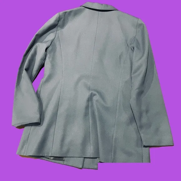 Danny &amp; Nicole Vintage 90’s Light Grey 3-Piece Skirt Suit Set Size 10