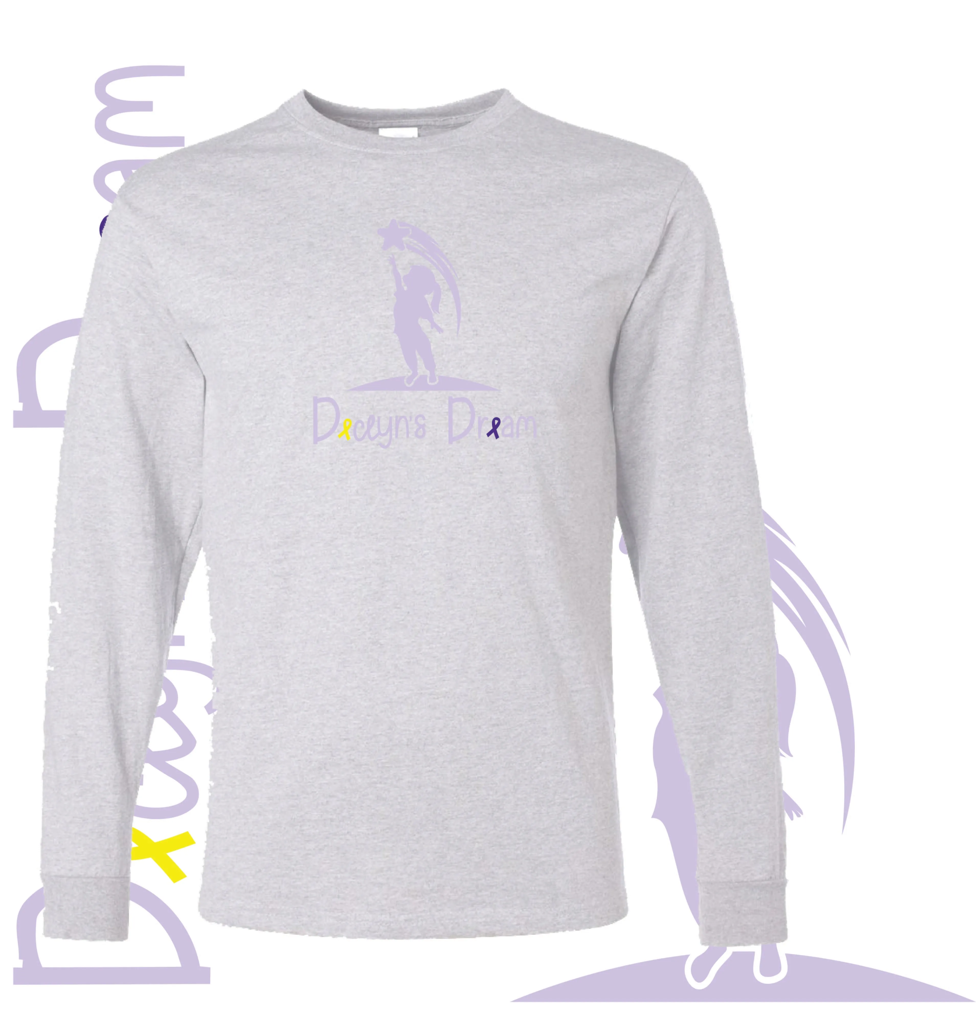Declyn's Dream Youth and Adult Longsleeve T-Shirt