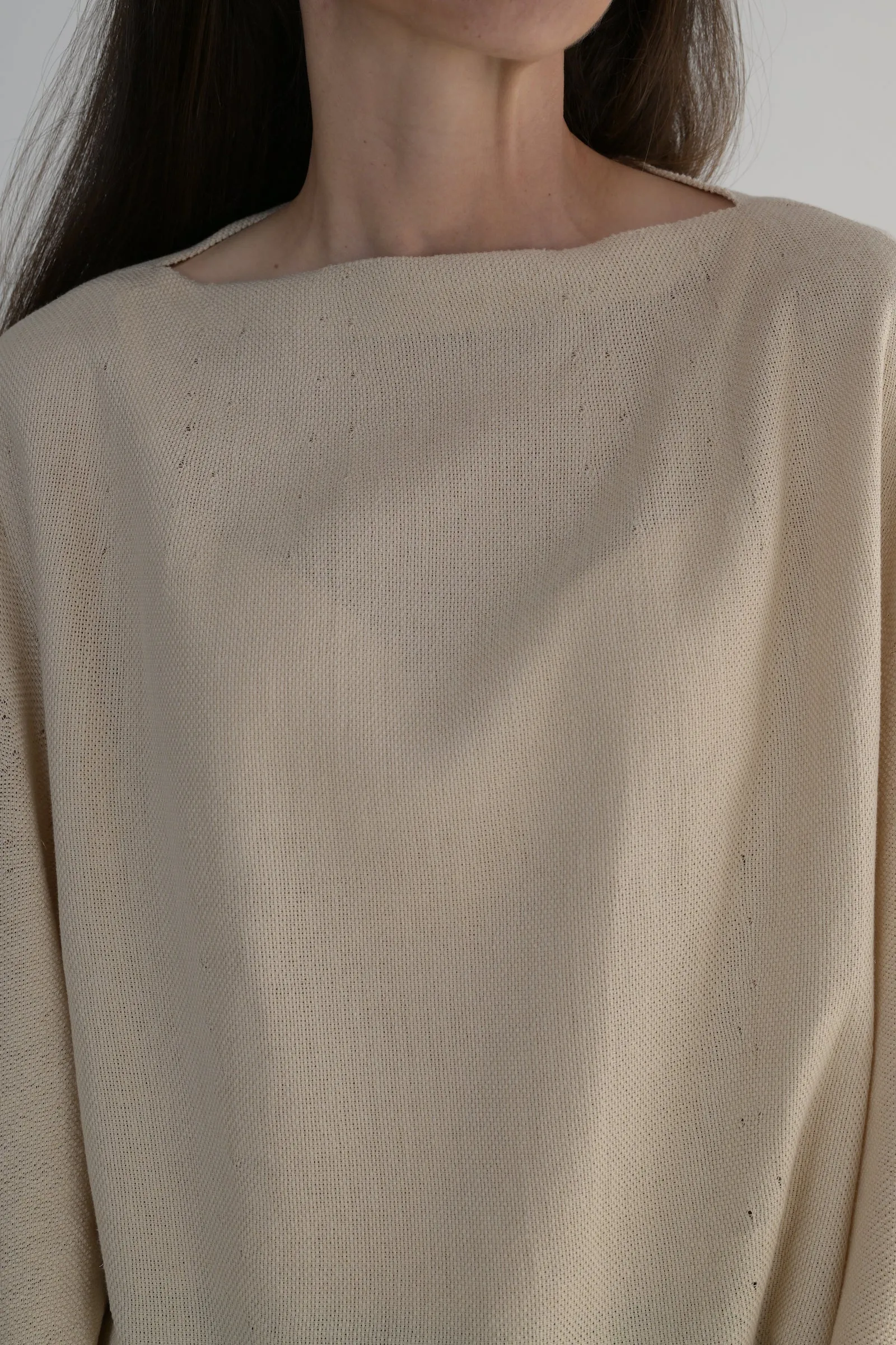 Double Sign Blouse in Powder