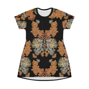 Dress Gilni 'Nude embroidery'