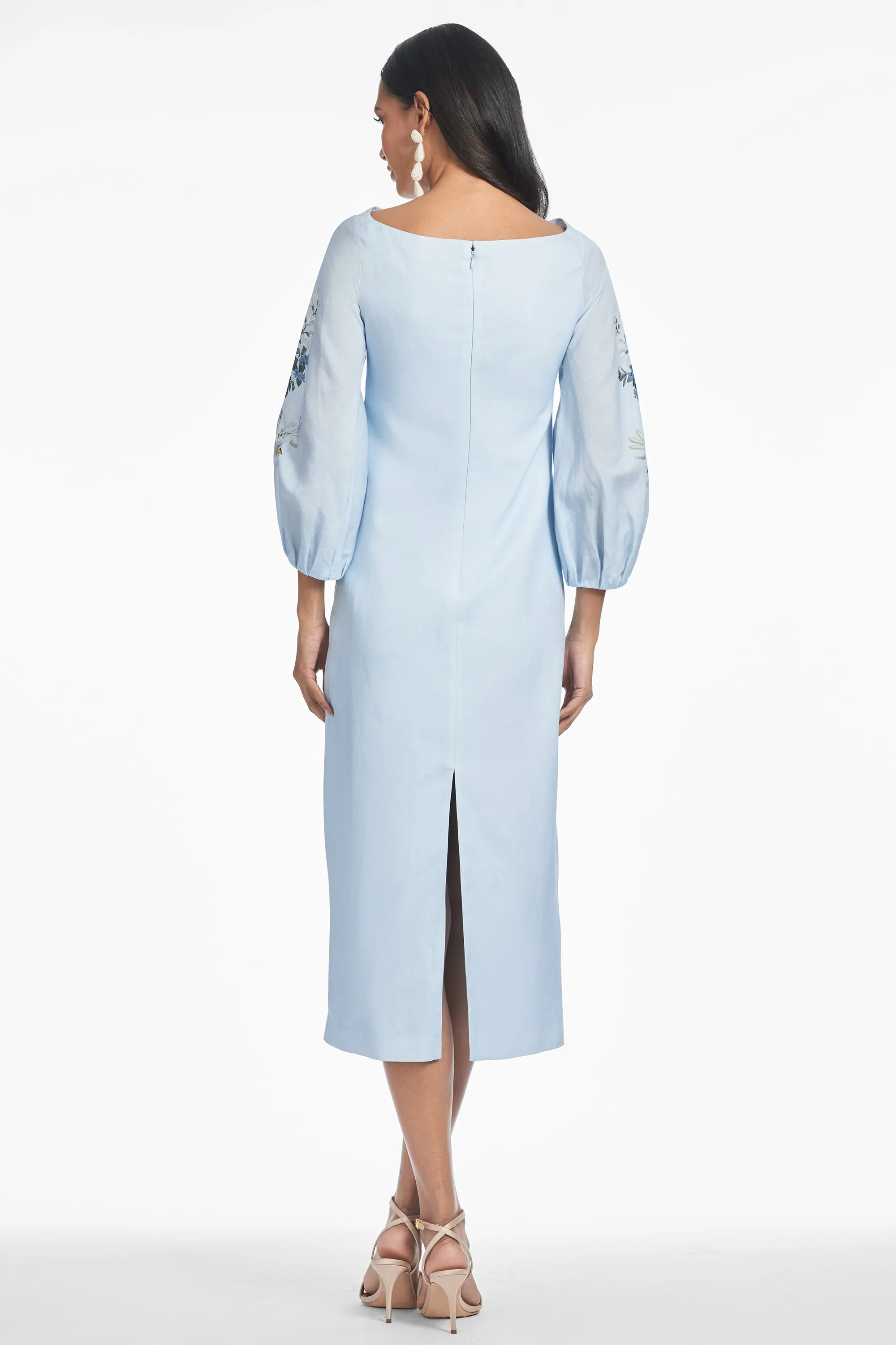 DREW DRESS - DELFT RACEME