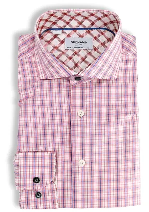 Duchamp London Check Dress Shirt
