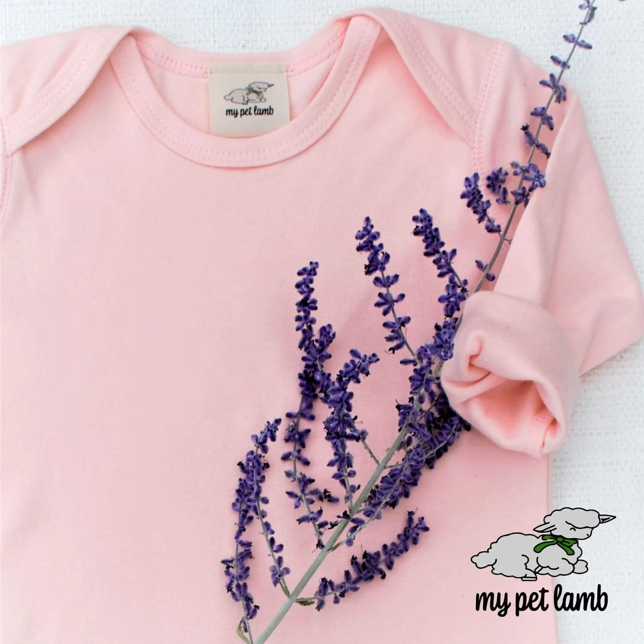 Dusky Pink Long Sleeve Body Suit