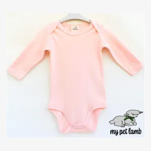 Dusky Pink Long Sleeve Body Suit