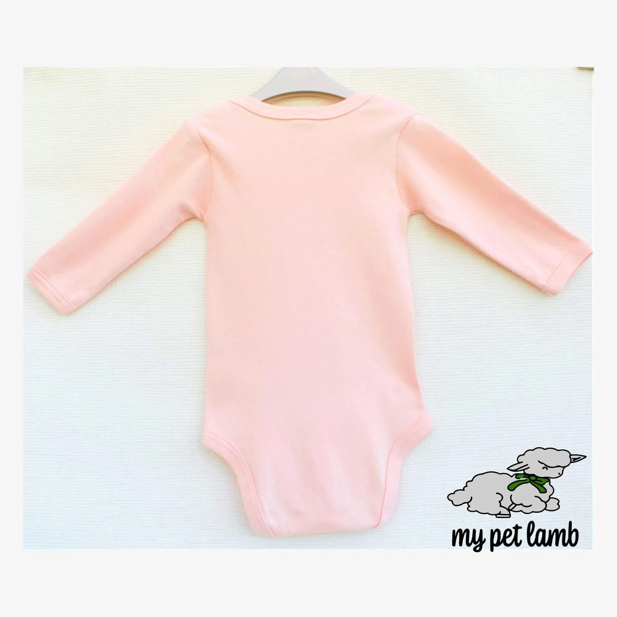 Dusky Pink Long Sleeve Body Suit
