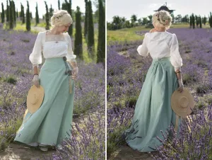 Edwardian style costume