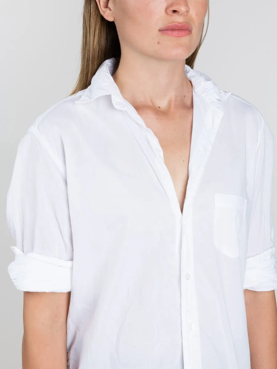 eileen shirt - white poplin