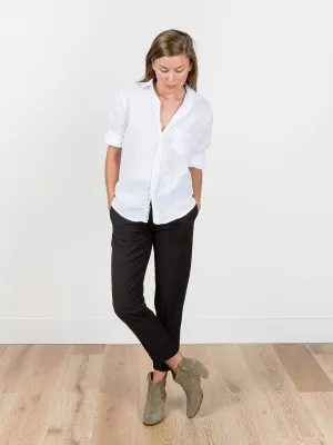 eileen shirt - white poplin
