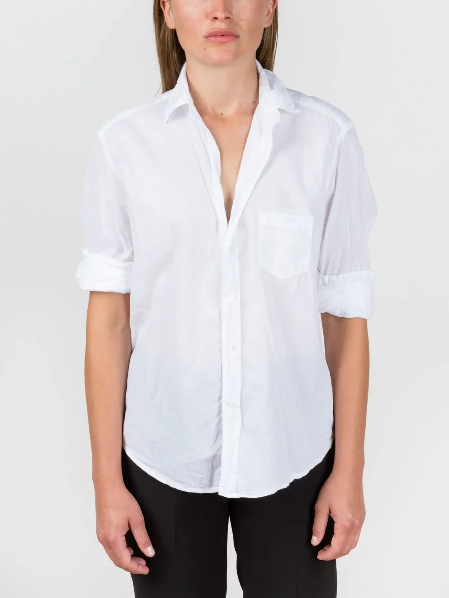 eileen shirt - white poplin