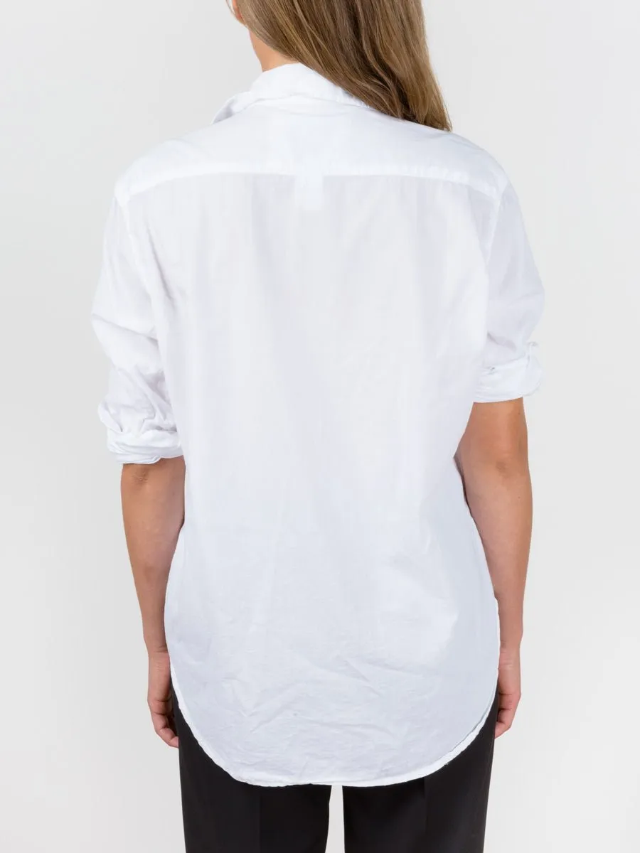 eileen shirt - white poplin