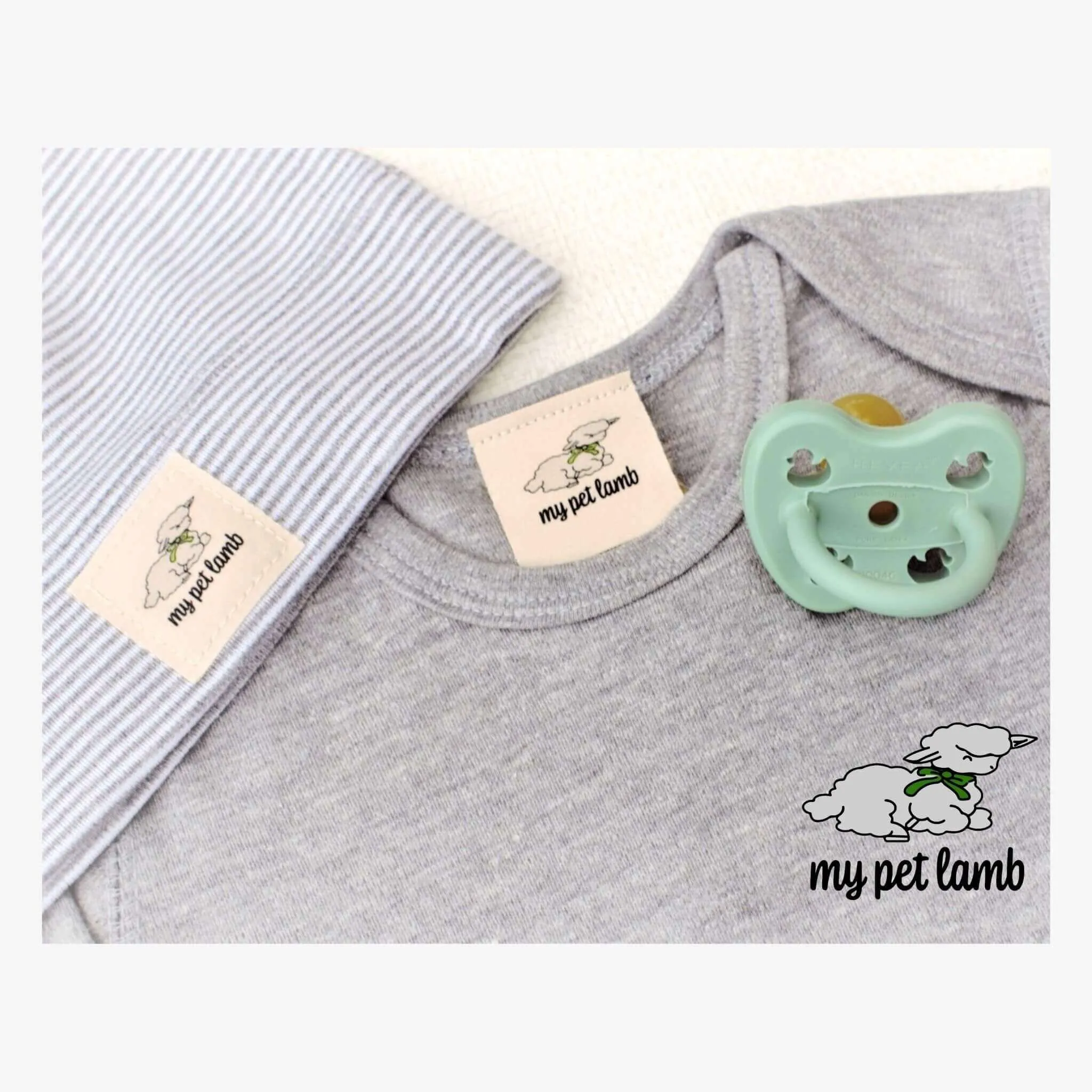 Elephant Grey Long Sleeve Body Suit
