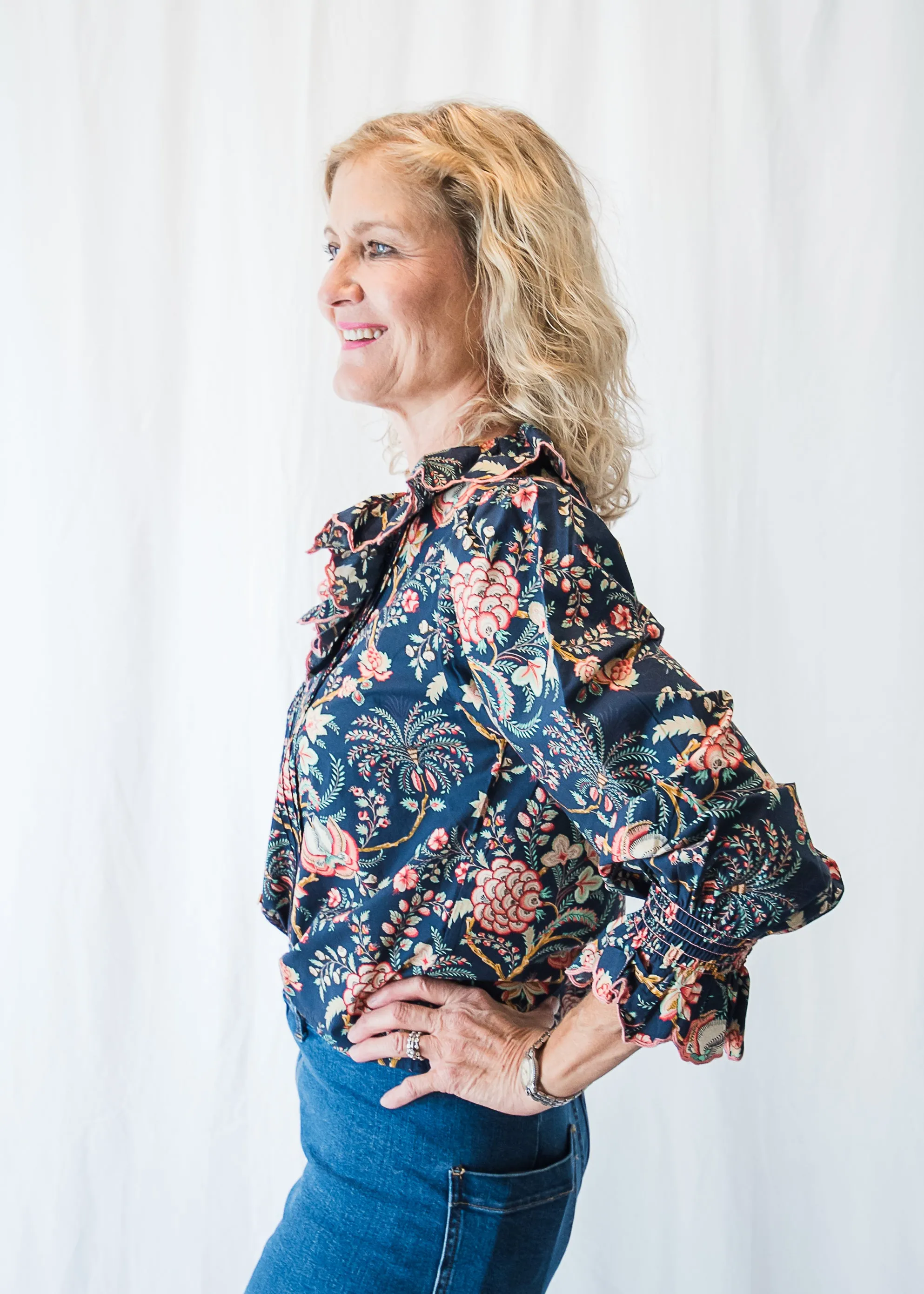 Elizabeth Scallop Blouse