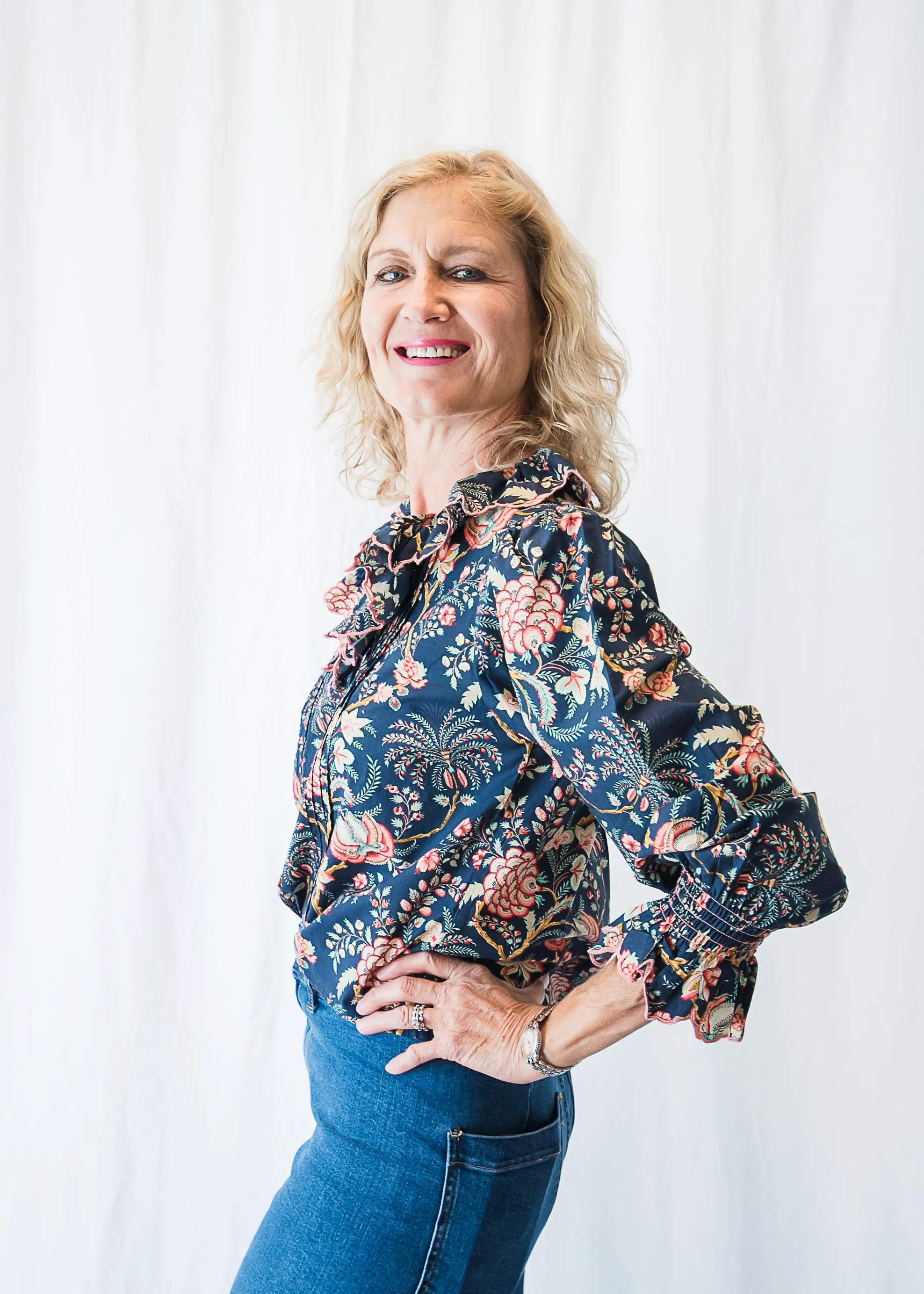 Elizabeth Scallop Blouse