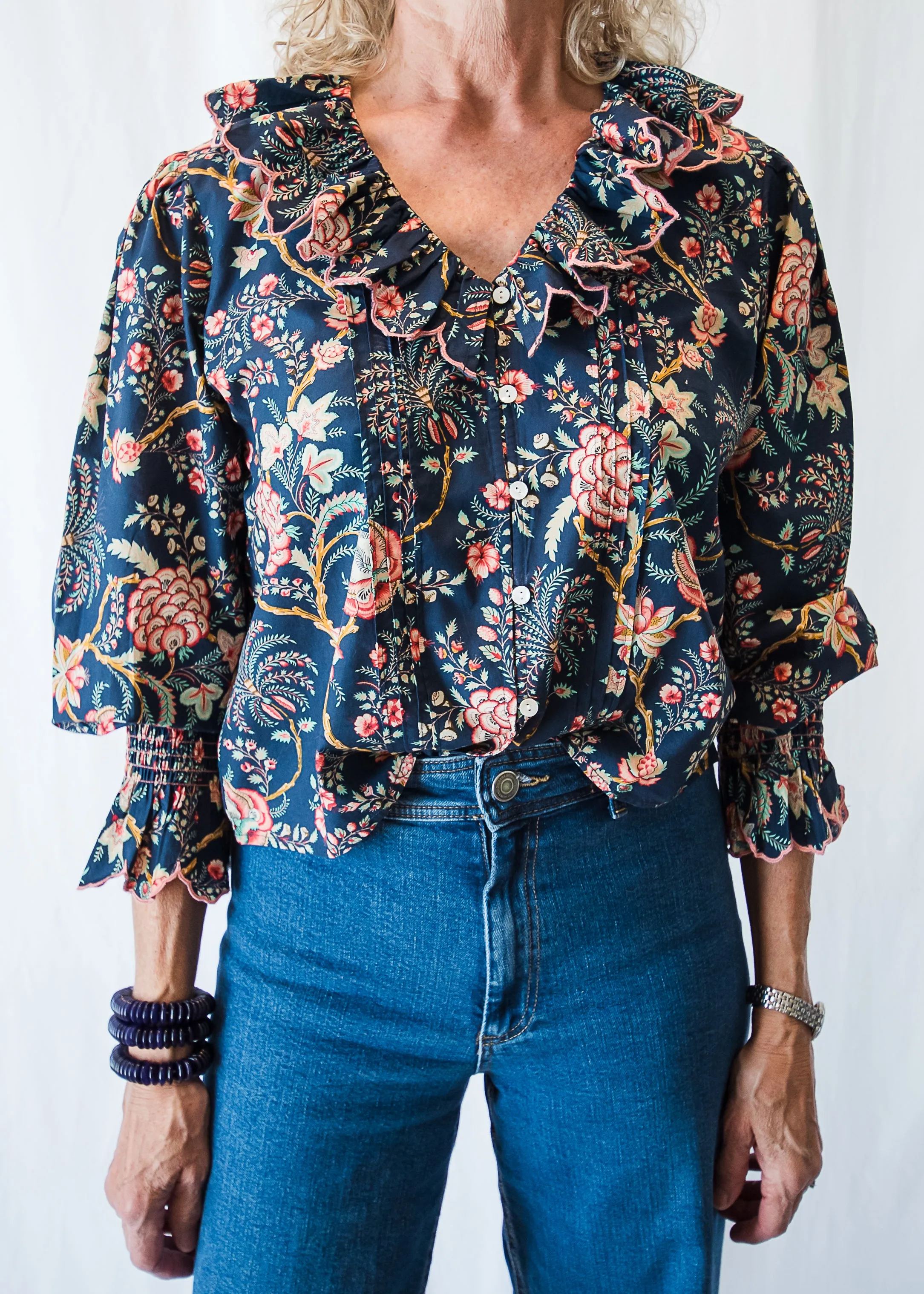 Elizabeth Scallop Blouse