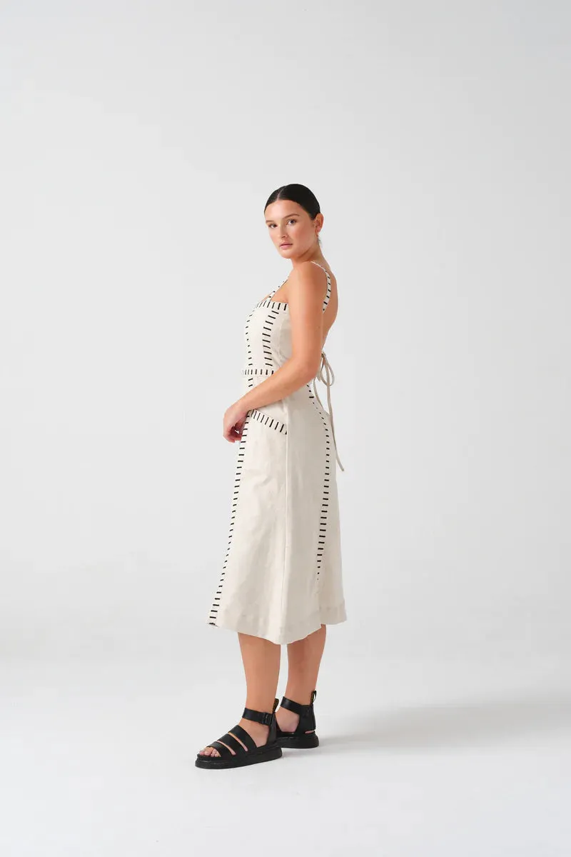 Ella Dress - Ecru