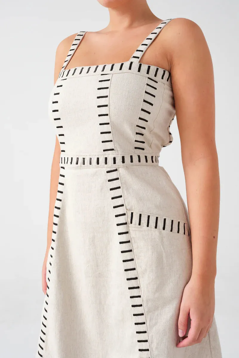 Ella Dress - Ecru
