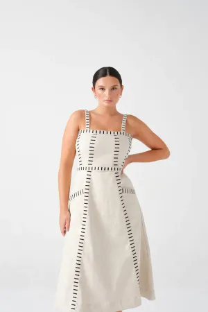 Ella Dress - Ecru