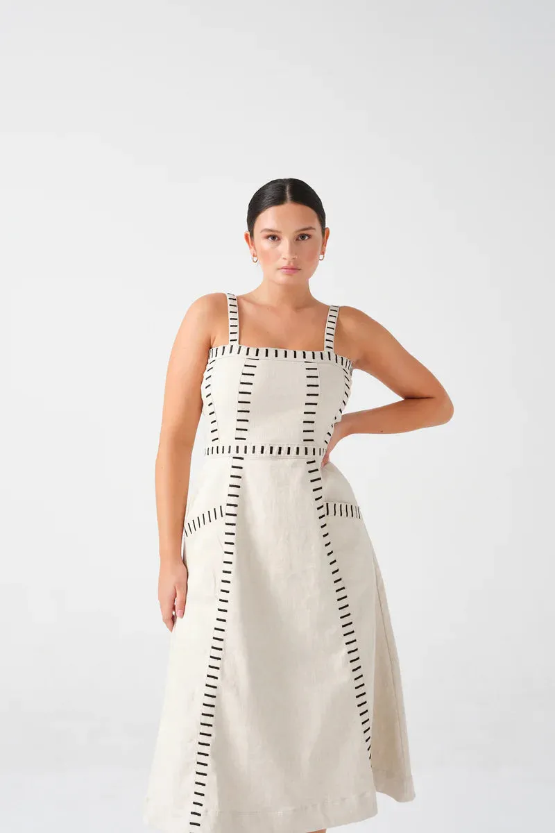 Ella Dress - Ecru