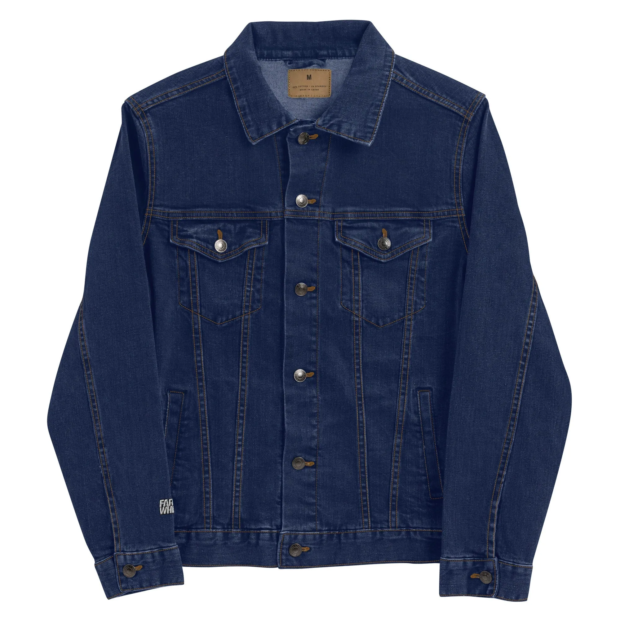 Farris Wheel Embroidered Unisex Denim Jacket