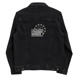 Farris Wheel Embroidered Unisex Denim Jacket