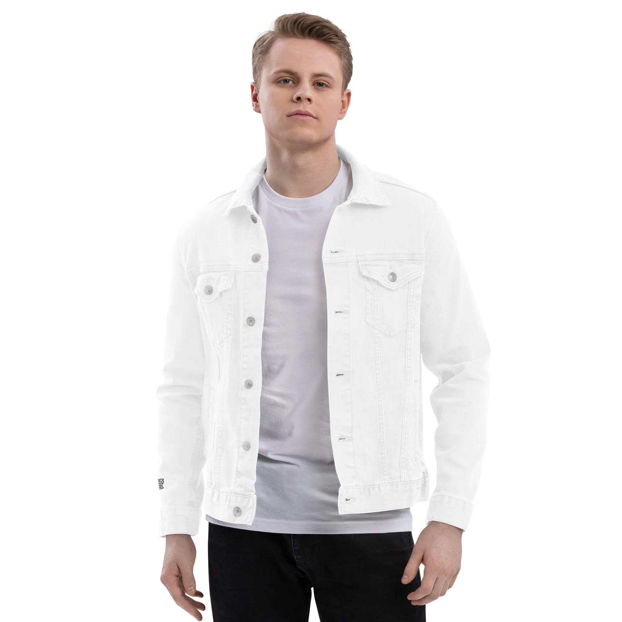 Farris Wheel Embroidered Unisex Denim Jacket