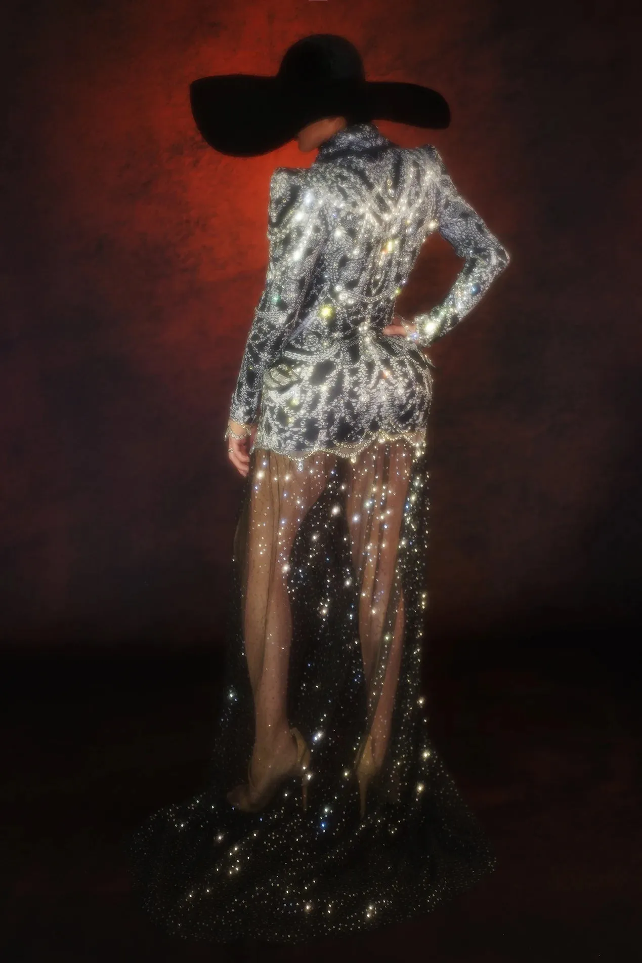 Fashion Crystals Rhinestones Evening Party
