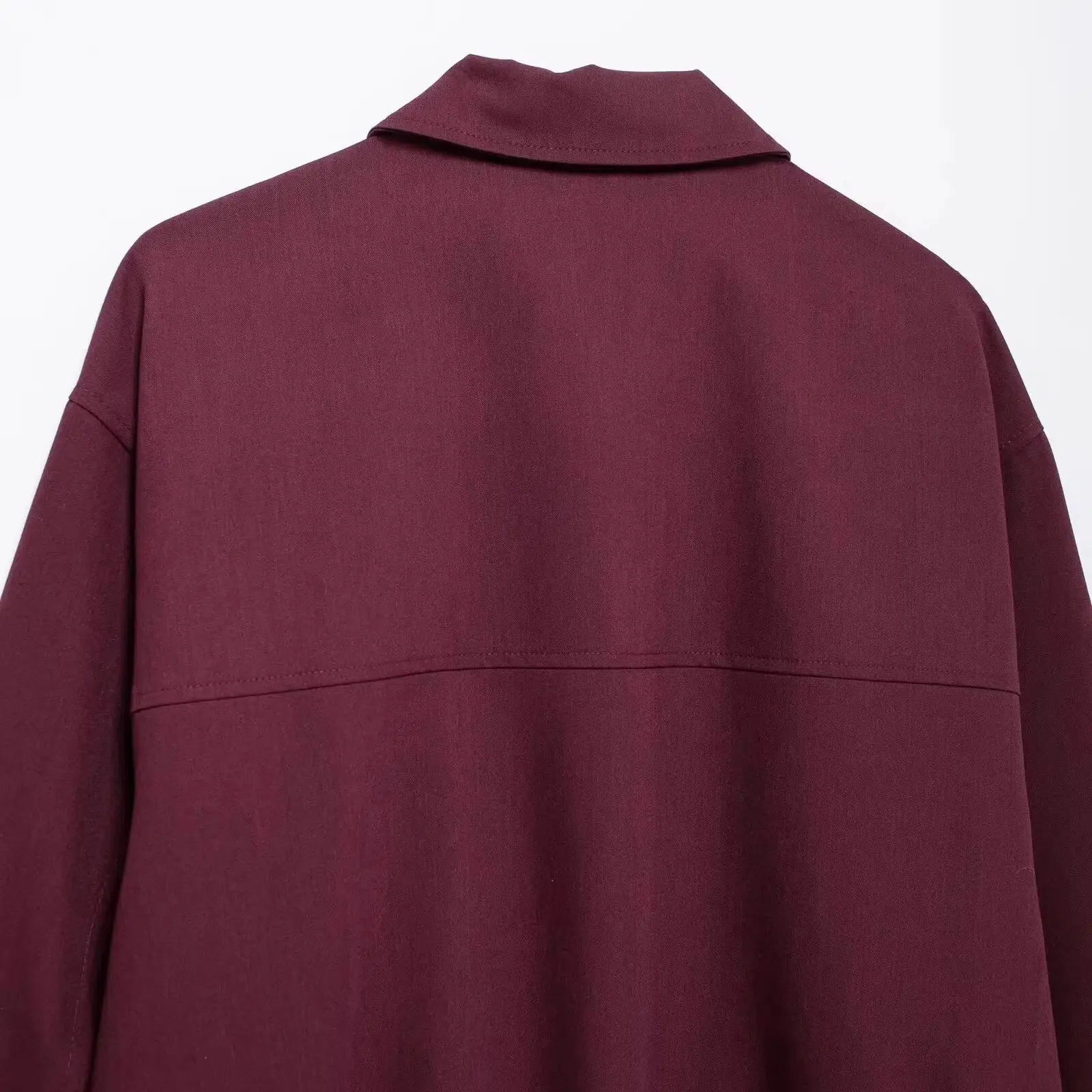 Fashion Polo Jacket Pleated Skirt Suit