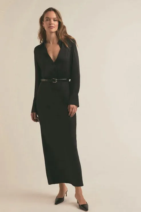 Favorite Daughter Take Me Seriously Dress - Black