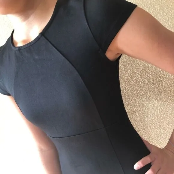 Felicity &amp; Coco Black Sheath Bodycon Dress Sz Sm
