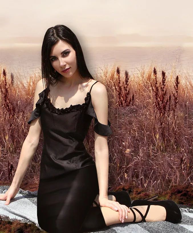 Flora Off Shoulder Dress