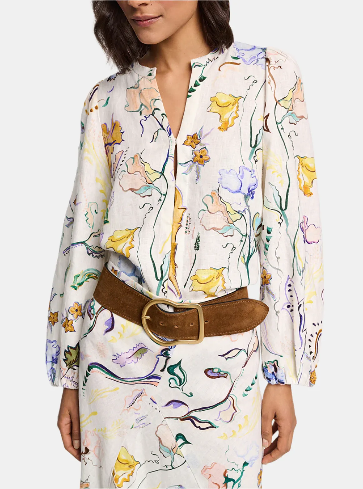 Floral Power Blouse
