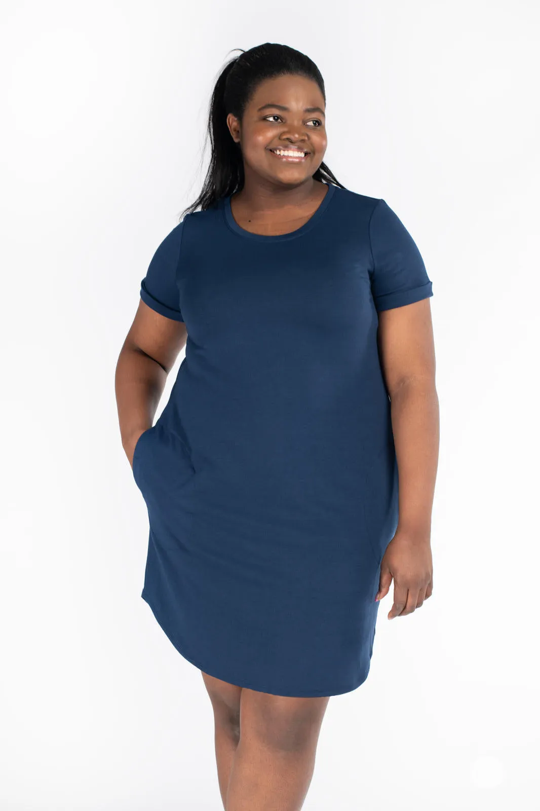 French Terry Tee Dress