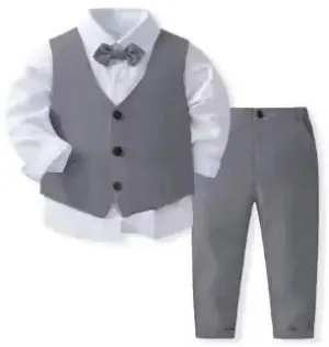 Gentleman Outfits Birthday Costume Children